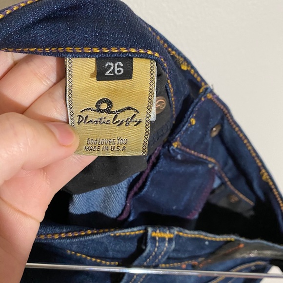Plastic by Gly made in USA Jeans 26 - Picture 4 of 6